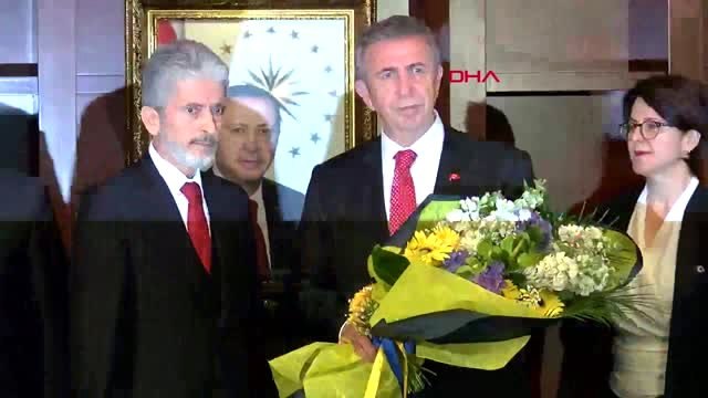 Ankara Büyükşehir Belediye Başkanlığı'nda Devir Teslim Töreni-1