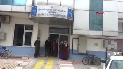 Adıyaman'da, Geçici İşe Başvuru Kuyruğu