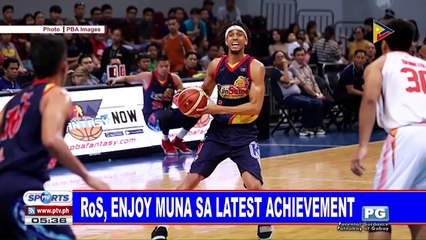 RoS, enjoy muna sa latest achievement