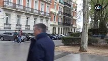 Alberto Pozas, ex vicedirector de Pedro Sánchez, no se detiene a responder a la puerta de la Audiencia Nacional