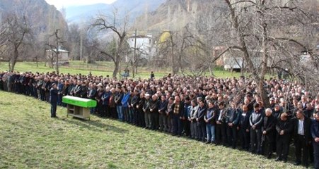 Kazada Can Veren Sürücünün Cenazesinde, Cemaat Köye Sığmadı