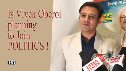 Is Vivek Oberoi planning to Join POLITICS !