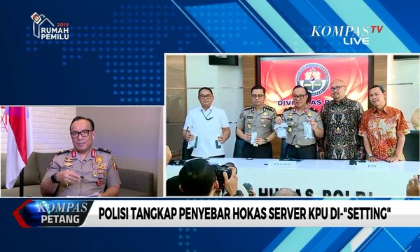 Kronologi Penangkapan 2 Penyebar Hoaks Server KPU Di-setting