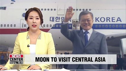 Pres. Moon to visit three Central Asian nations from April 16th til 23rd