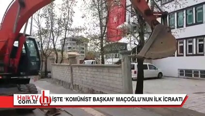 İşte seçime kazanan 'komünist başkan'ın ilk icraatı