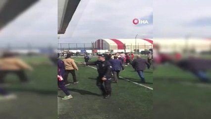 Türkiye U17 Şampiyonası'nda Tekmeler ve Yumruklar Havada Uçuştu...kavga Anları Kamerada