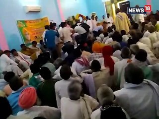 VIDEO: अलवर सीट पर बीजेपी में गुटबाजी! देखें- हंगामा