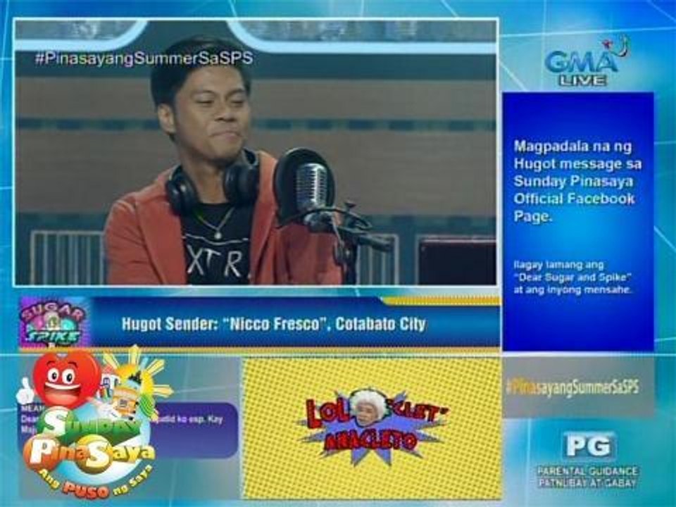 Sunday Pinasaya: Kuwelang love advice nina Sugar at Spike