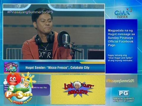 Sunday Pinasaya: Kuwelang love advice nina Sugar at Spike