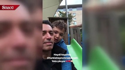 Mustafa Sandal Amerika’ya uçmadan önce…