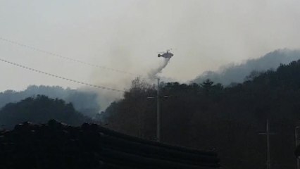 충북 보은에서 산불...4시간 만에 진화 / YTN