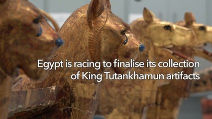 Egypt’s Grand Museum prepares King Tut collection for opening