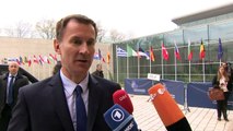 Hunt: 'We're doing everything to get Brexit over the line'