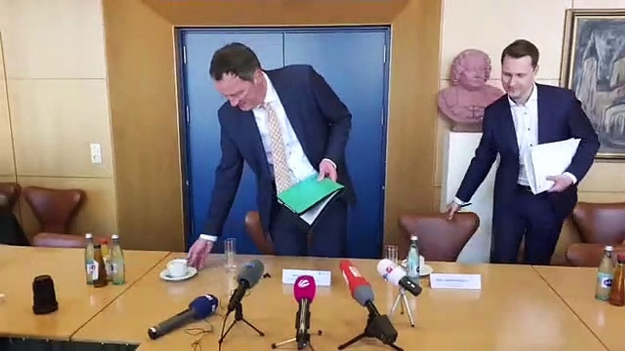 Michael Ebling Pressekonferenz zum anonymen Brief | Stadt Mainz PK
