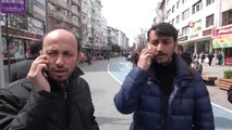 Kavga İhbarına Giden Polis Ekiplerine Sürpriz...konfeti ve Dev Türk Bayrağı ile Karşılandılar