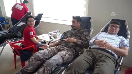 Siirt Polisinden Kan Bağışı