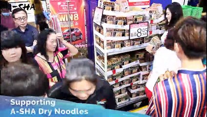 Friends of A Sha Dry Noodle - Meet & Greet @ NTUC FairPrice Tampines Mall