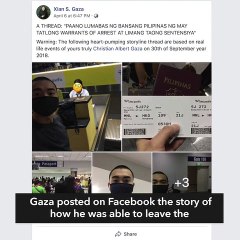 Xian Gaza airport story fake news – Immigration