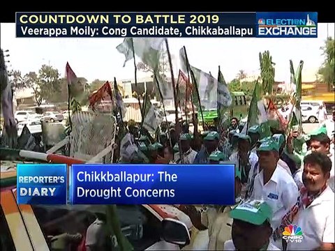 Election Caravan: Have one of the established a biggest industrial estate, says Veerappa Moily