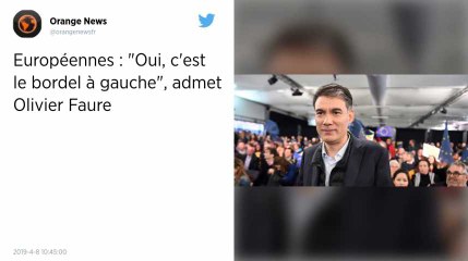 Européennes : "Oui, c'est le bordel à gauche", dit Olivier Faure