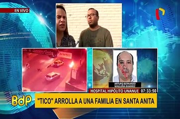 Santa Anita: conductor arrolla a tres personas cuando intentaban cruzar la pista