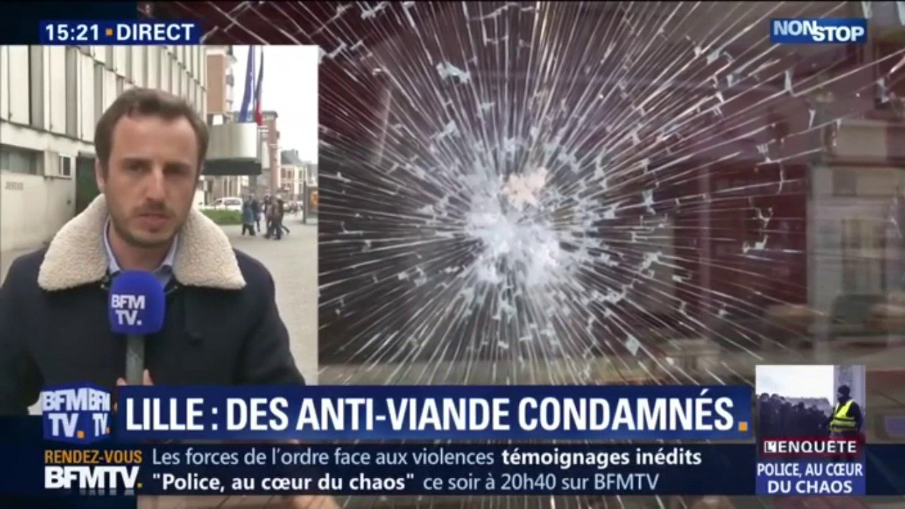 Quatre antispécistes ont été condamnés pour avoir dégradé des commerces dans les Hauts-de-France