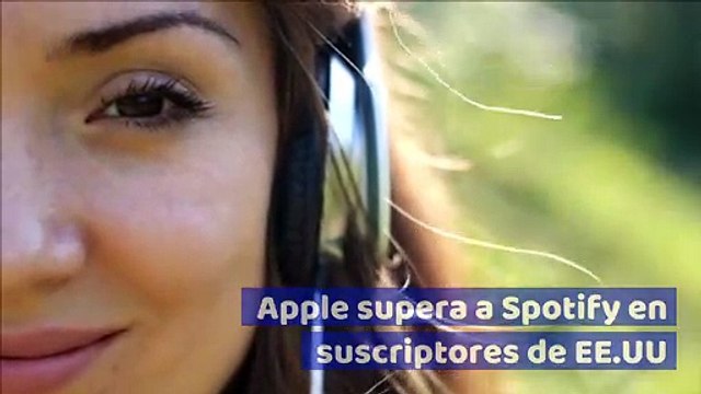 Apple supera a Spotify en suscriptores de EE.UU