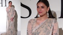 Aditi Rao Hydari attends Sabyasachi event in this look ;Watch video | FilmiBeat