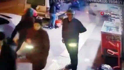 4 bin 750 liralık kıyafet dolu bavul hırsızlığı kamerada