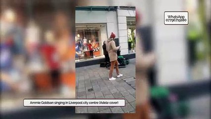 Adele Cover in Liverpool City Centre!