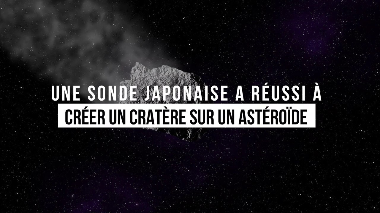 Nouvel exploit dans l’espace : la sonde Hayabusa-2 vient de créer un cratère sur l’astéroïde Ryugu