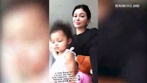 Kylie Jenner Does Stormi Webster's Hair in Cute Time Lapse Clip