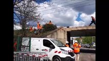 Roussillon (Isère) : les travaux engagés pour rétablir la circulation des trains