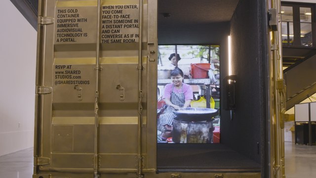 These golden Portals are changing the way people connect with each other — Future Blink