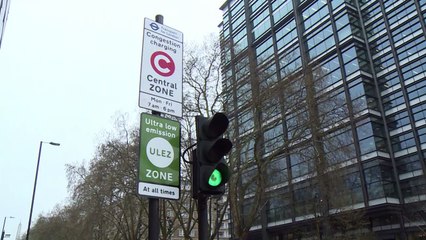 منطقة محدودة الانبعاثات الملوثة في قلب لندن