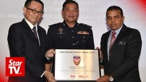 Bukit Aman's Counter Terrorism Division gets the Star Sterling Service Award