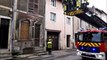 Pont-à-Mousson : l'intervention des pompiers sur une maison menacée de s'effondrer