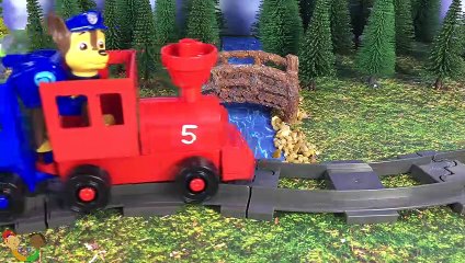 Learning about transportation vehicles with paw patrol - chase, rubble, zuma, rocky marshall