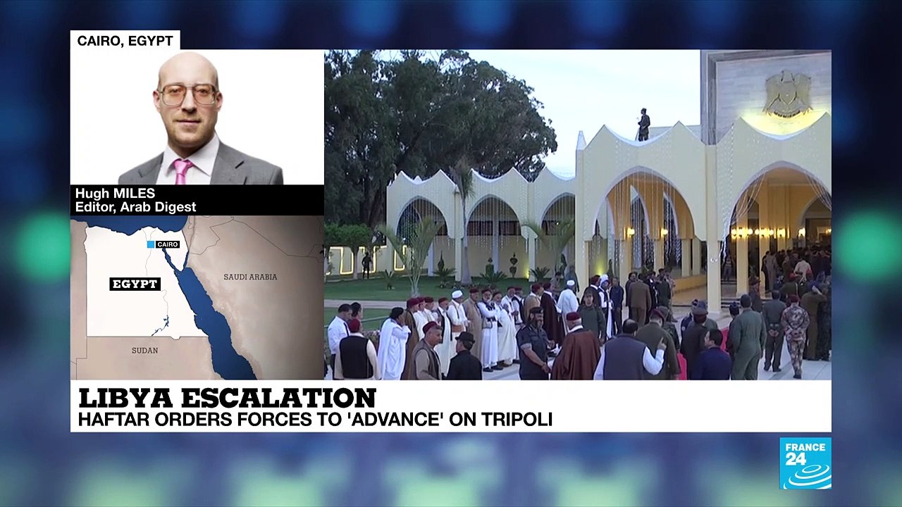 Libya escalation - Hugh Miles analysis