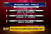 Sudamericano Sub 17: todo sobre la tercera fecha del hexagonal final