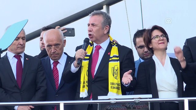 Yavaş: 'Emeği ile aldığı maaşını hak eden herkes bundan böyle benim mesai arkadaşımdır' - ANKARA