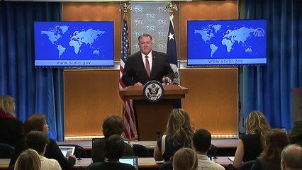 Pompeo'dan İran Devrim Muhafızları açıklaması - WASHINGTON