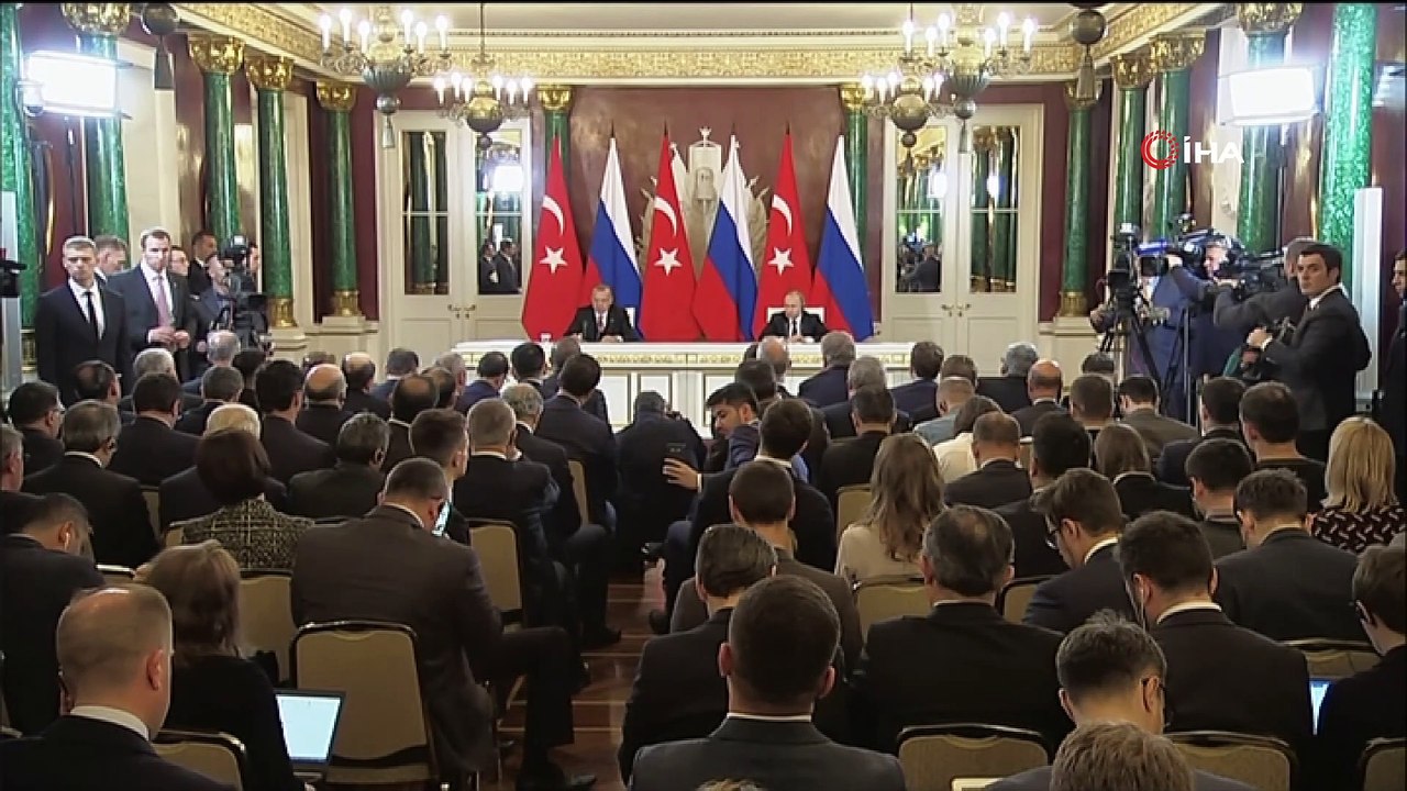 -  Cumhurbaşkanı Erdoğan: “Rusya İle Ticaret Hacmimiz Geçtiğimiz Yıla Kıyasla Yüzde 15’lik Bir Artışla 26 Milyar Dolara Ulaştı”- “2019 Yılını Rusya İle Karşılıklı Kültür Ve Turizm Yılı İlan Ettik”- “İdlib’deki İstikrar Ve Sükunetin ...