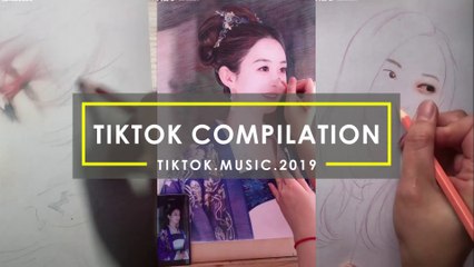 Amazing Tiktok Drawing Portraid #2  Tik tok China.