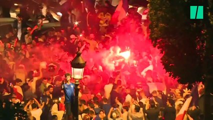 Download Video: La France en finale: Les images des Champs-Élysées en fête