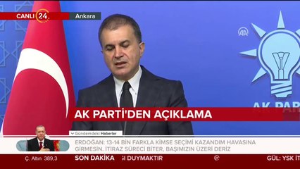 AK Parti'den açıklama