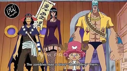 Funny One Piece English Sub - Funny Moments Monster Trio ワンピース