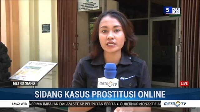 Sidang Ketiga Prostitusi <i>Online</i> Kembali Digelar Hari Ini