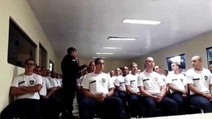 Novos guardas municipais começam curso no 6º BPM