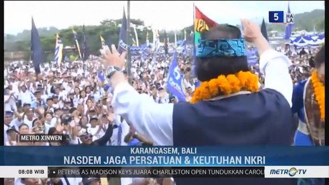 Surya Paloh Ingatkan Masyarakat Jaga Persatuan dan Kesatuan saat Pemilu 2019